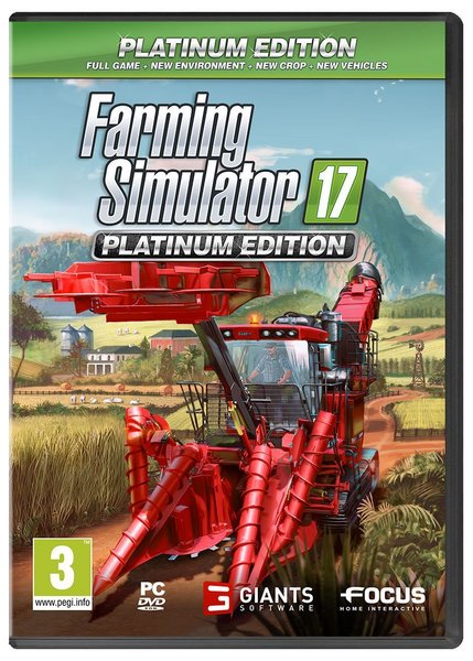PC FARMING SIMULATOR 17 PLATINUM EDITION